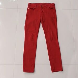 Kate Spade Red Jeans - Size 28